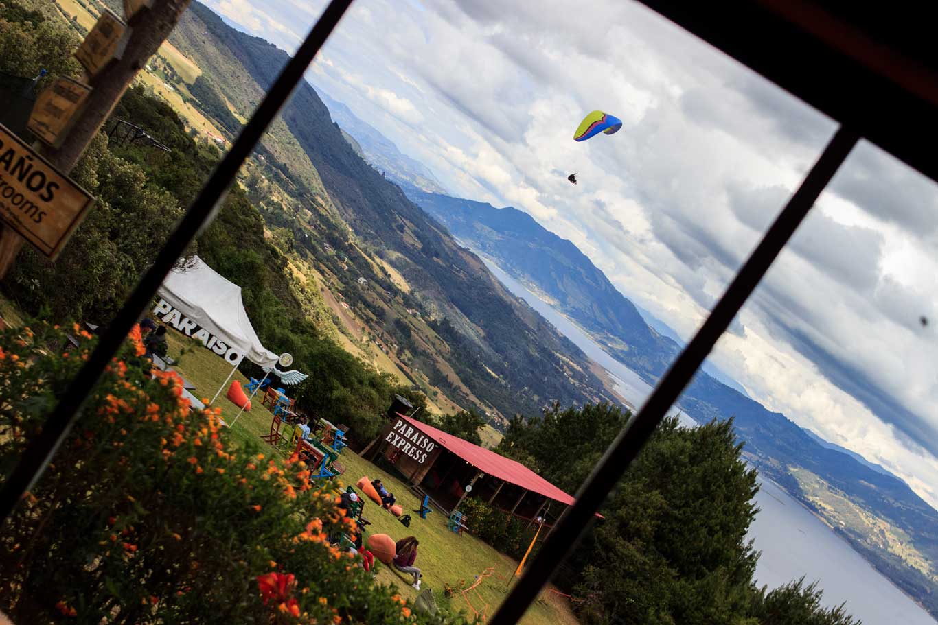 menú parapente paraíso